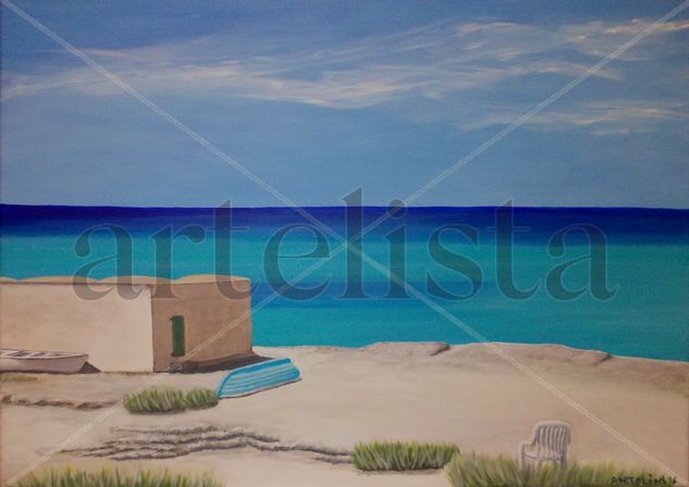 Early Siesta Acrylic Canvas Landscaping