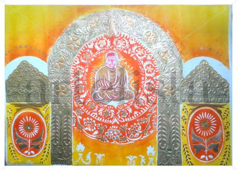 Meditation of Buda