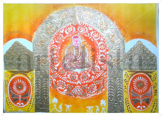 Meditation of Buda