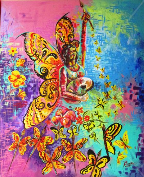 Angel de las mariposas