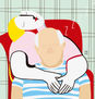 Picasso soñando El Sueño