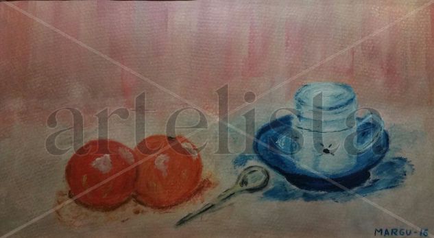 Desayuno Acrylic Paper Still Life Paintings