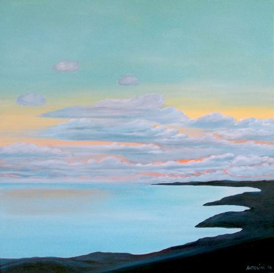 Sunset in Sa Rapita Bay Acrylic Canvas Landscaping