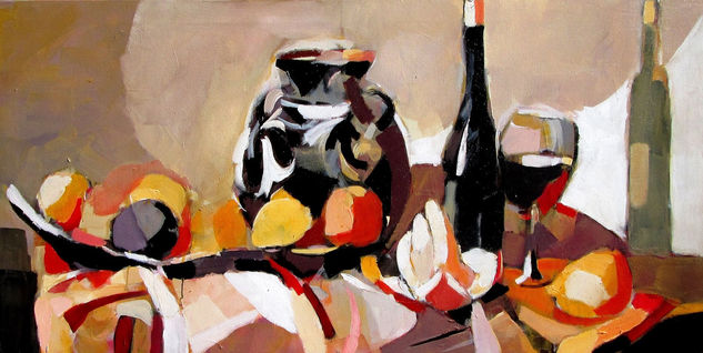 Bodegón 8 Acrylic Canvas Still Life Paintings