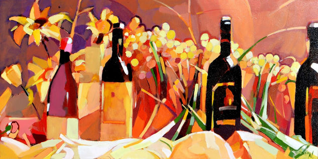 Bodegón 7 Acrylic Canvas Still Life Paintings