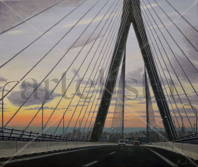 PUENTE CONSTITUCION CADIZ AL FONDO