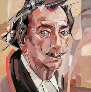 Retrato de Salvador Dalí