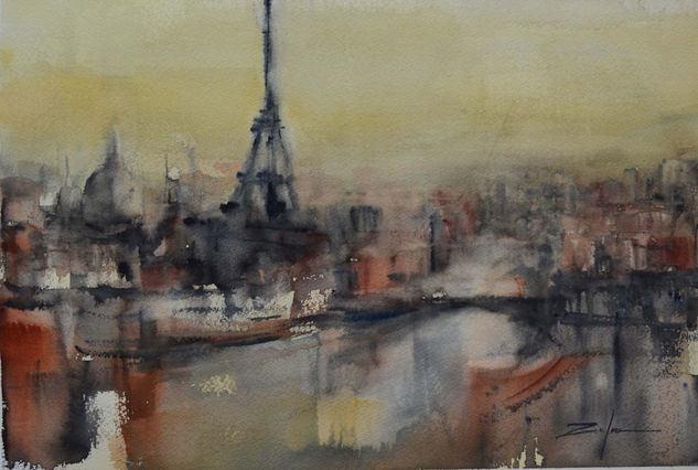 VISTA DE PARIS Watercolour Paper Landscaping