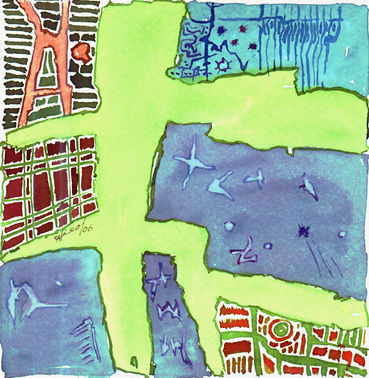 Estructura 1 Watercolour Paper Landscaping