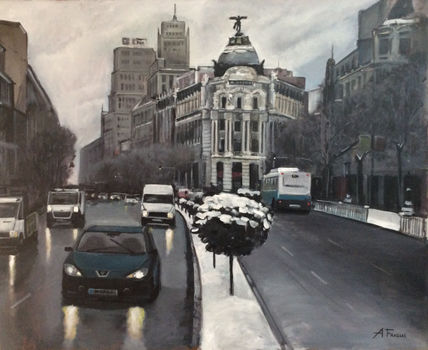 Nieve en la gran...