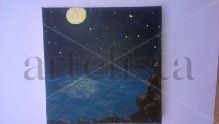 LUNA LLENA Acrylic Canvas Landscaping