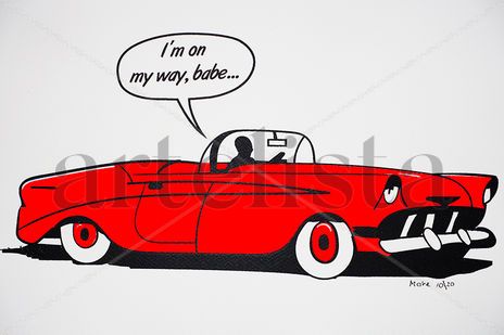 Coche rojo