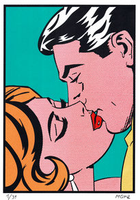 Pareja Pop Art