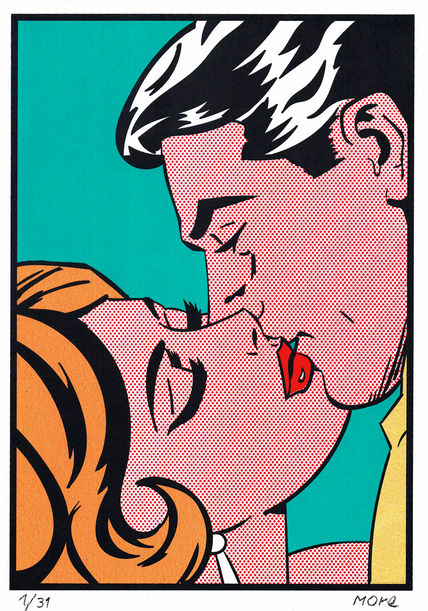 Pareja Pop Art