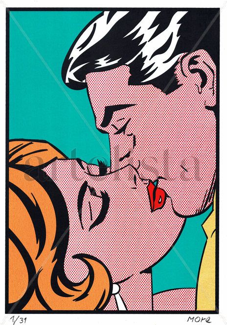 Pareja Pop Art