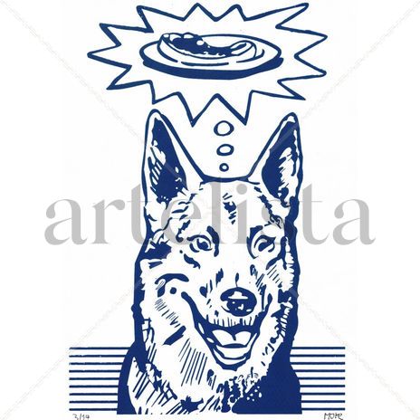 Perro pop art
