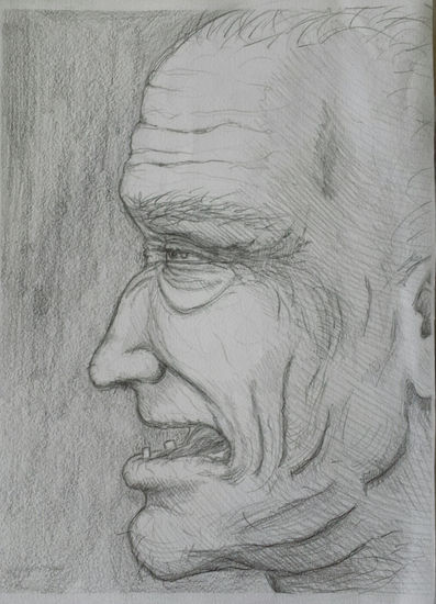 RETRATO DE ANCIANO Graphite