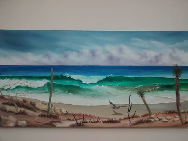 PARAISO Oil Canvas Marine Painting