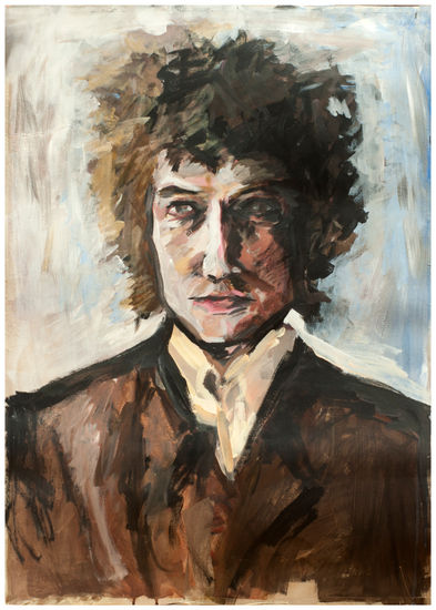 Bob Dylan I Acrylic Others Portrait