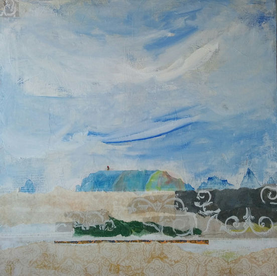 ILLES MEDES Mixed media Panel Marine Painting