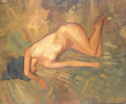 Estudio de desnudo.