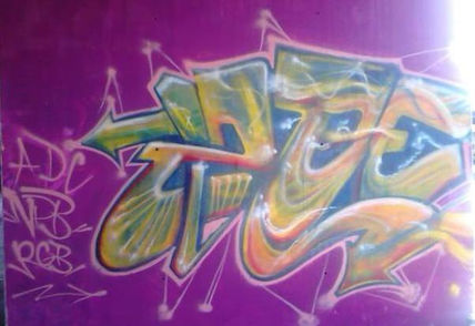 Zoe graffiti