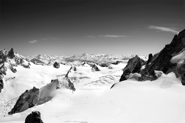 Desierto en blanco Nature Black and White (Digital)