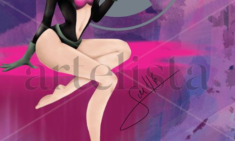 Pin Up Marvel Girls