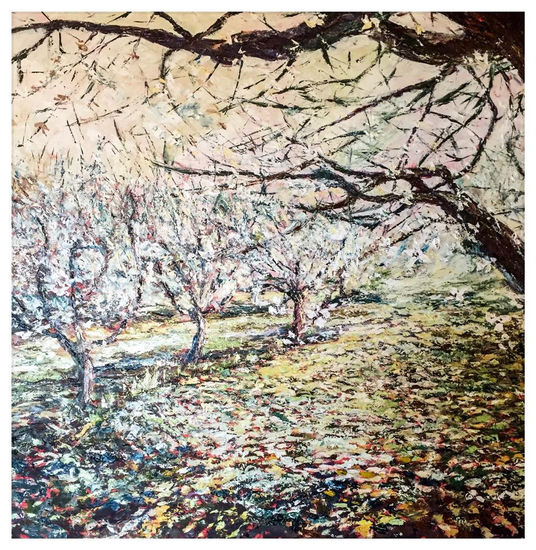 Almendros Oil Canvas Landscaping