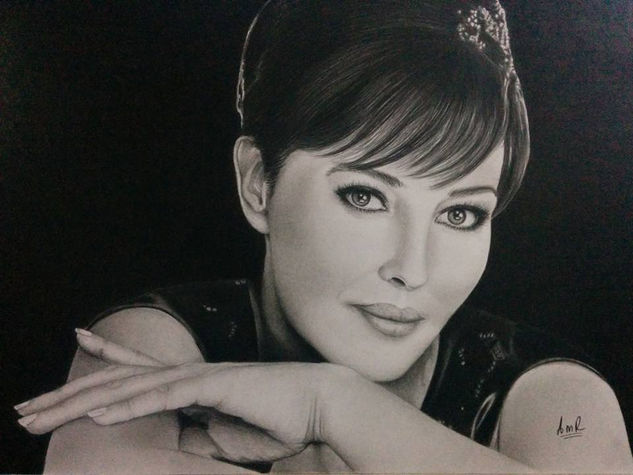 Monica Belluci Pencil