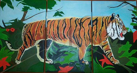 Triptico Tigre