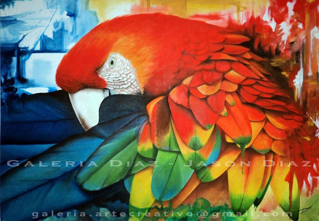 Colombia Oil Canvas Animals