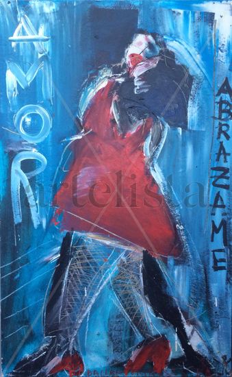 TANGO Acrylic Panel Figure Painting