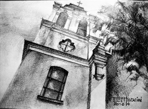 Campanario de Santa Ana Pencil