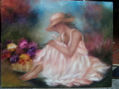 el cesto de flores