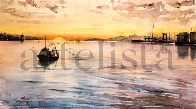 Atardecer en el Puerto