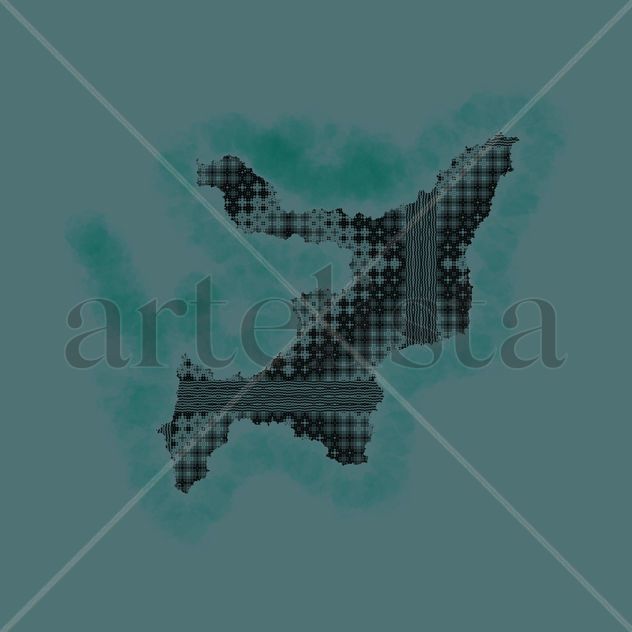 Avión destruído