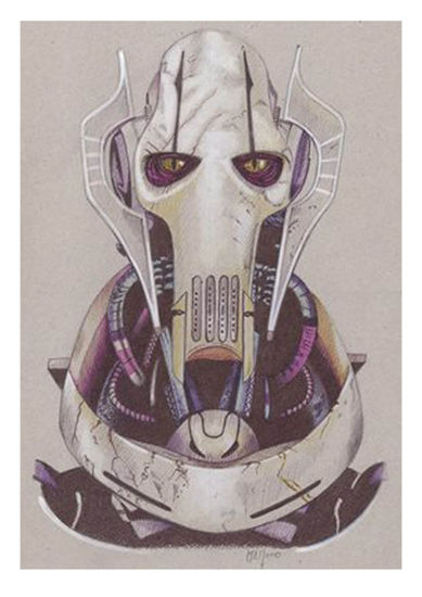 GENERAL GRIEVOUS (Star Wars) Mixed Media