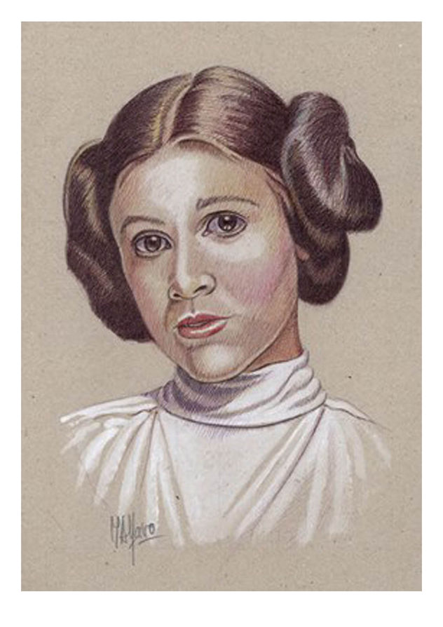 PRINCESA LEIA (Carrie Fisher - Star Wars)