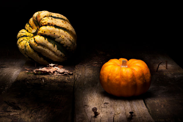 Calabazas 1 Bodegones Color (Digital)