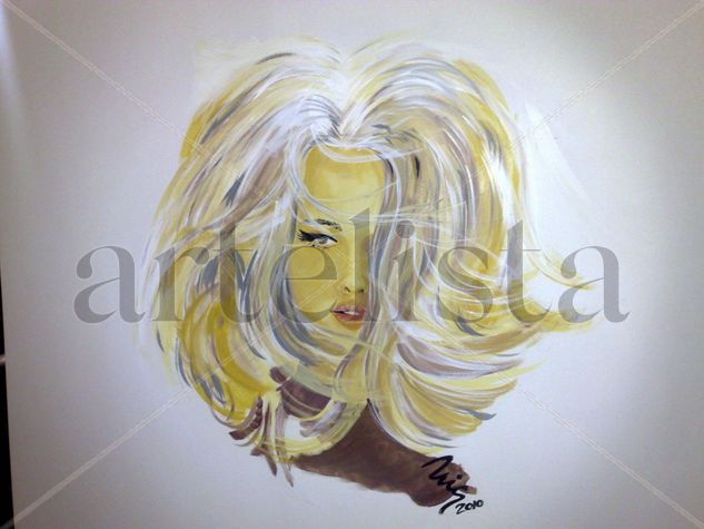 EL VIENTO Acrylic Card Portrait