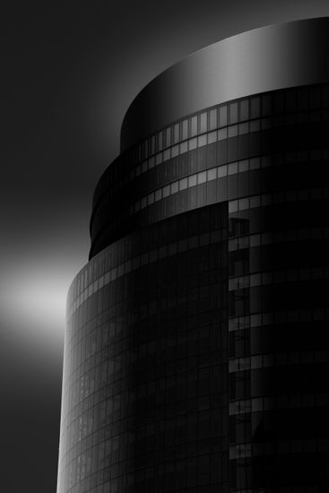 Edificio Corte Inglés Architecture and Interiorism Black and White (Digital)