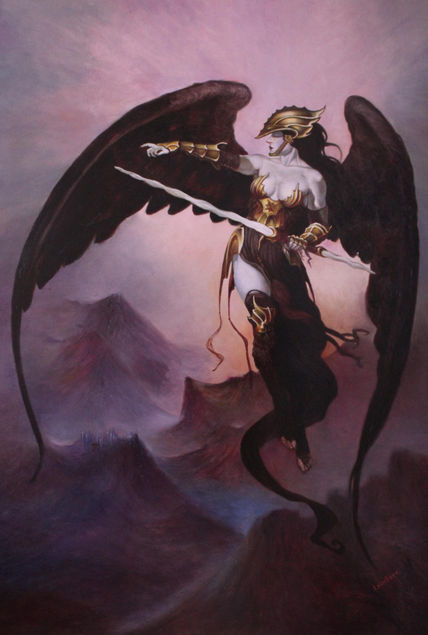 "Guerrera alada"