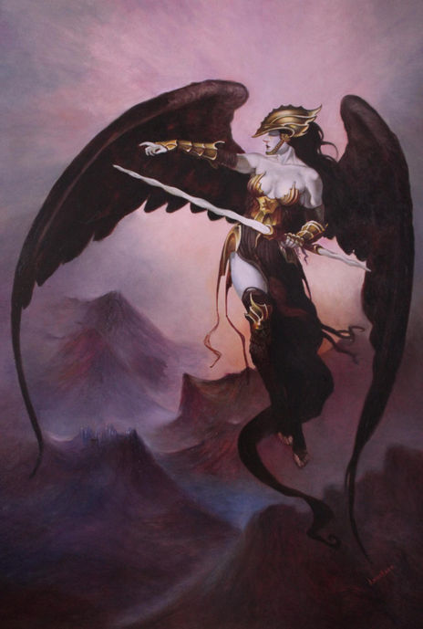"Guerrera alada"