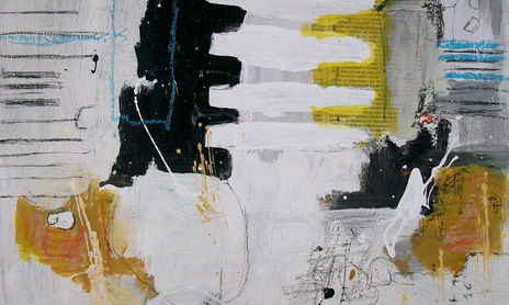 Abstract on Canvas