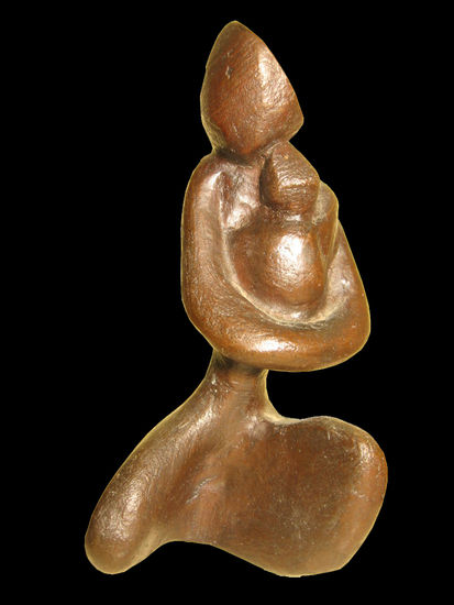 Maternidad Bronze Abstract