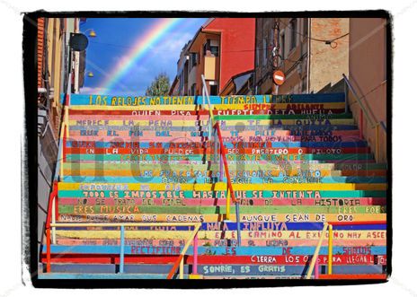 Stairway to rainbow