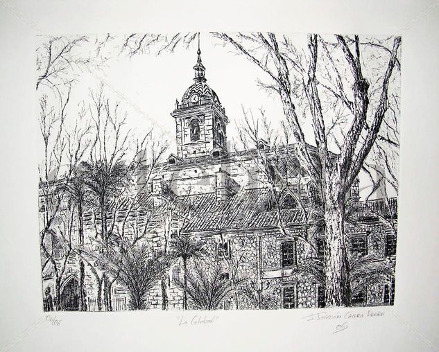 La Catedral Etching Process