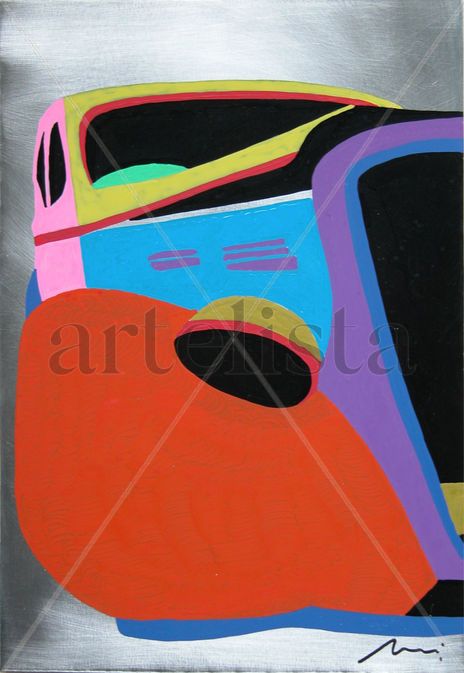 Coche viejo ocho