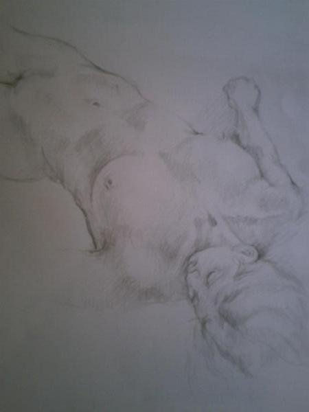 Boceto/Desnudo Femenino 2